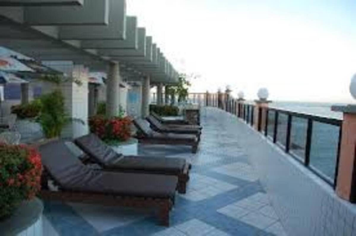 Hotel Flat Vista Mar No Meireles Na Beira Mar De Fortaleza 905 *